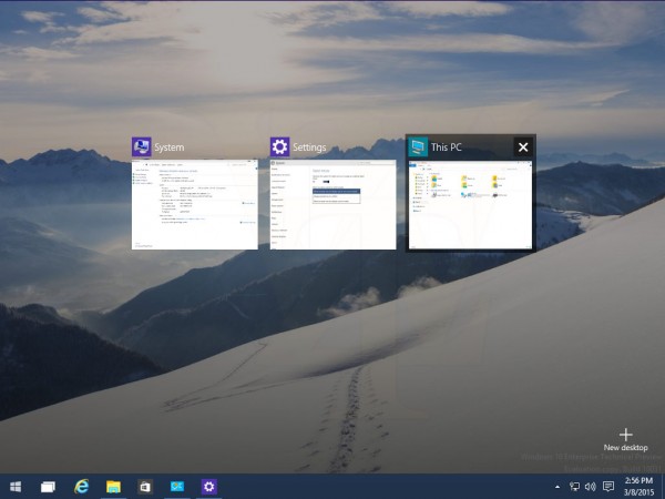 Win10 Build 10031英文企业版第二波截图曝光