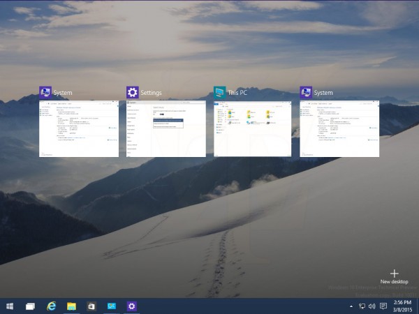 Win10 Build 10031英文企业版第二波截图曝光