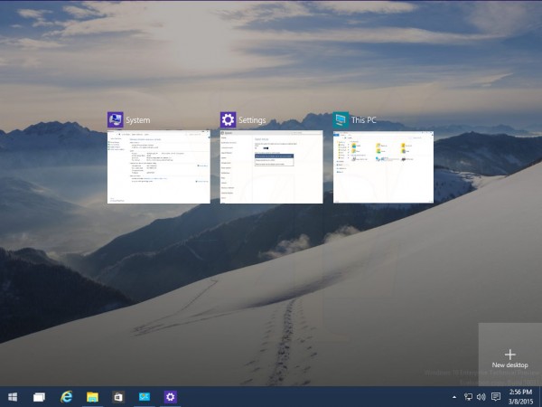 Win10 Build 10031英文企业版第二波截图曝光