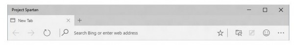 Win10浏览器 Spartan两种标题栏曝光