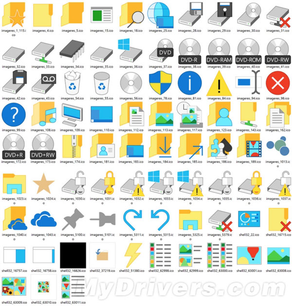 Windows 10一大堆新图标：炫彩版Win98？