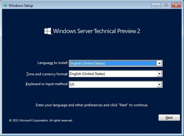 Windows Server技术预览版2上手试玩图赏