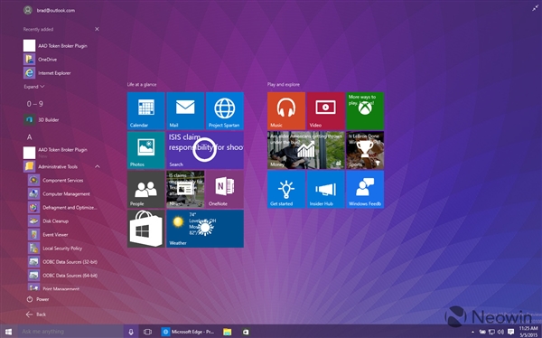 Windows 10 Build 10108图赏：UI接着变