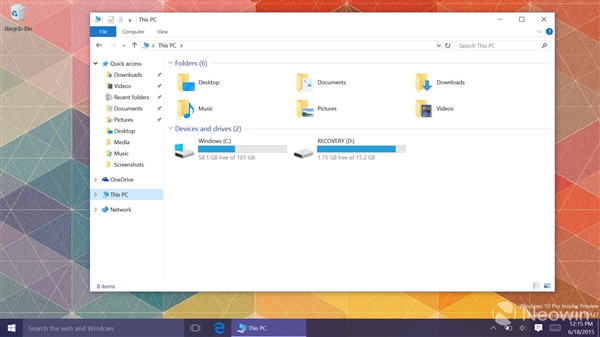 Win10最新预览版10147图赏+上手视频：多彩风