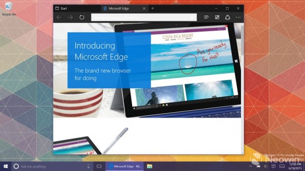 Windows 10 Build 10147画廊泄漏 正式启用Edge品牌