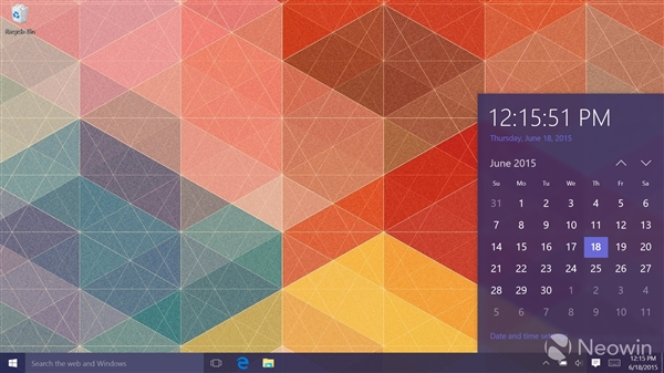 Win10最新预览版10147图赏+上手视频：多彩风