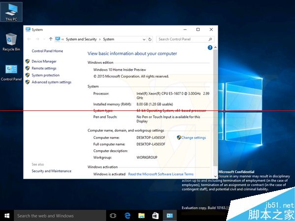 Windows10 Build 10163准正式版详细截图曝光