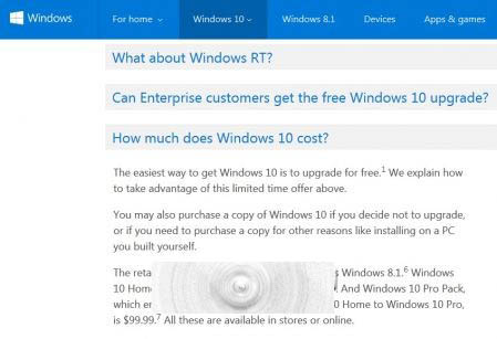 微软官网首曝Win10家庭版/专业版零售价 与Win8.1售价一致